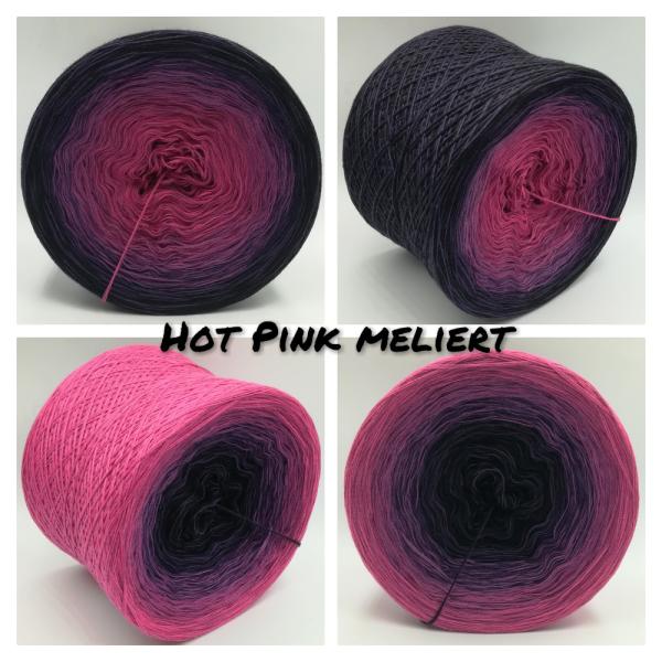 (ab 0,016€/Meter) Hot Pink meliert